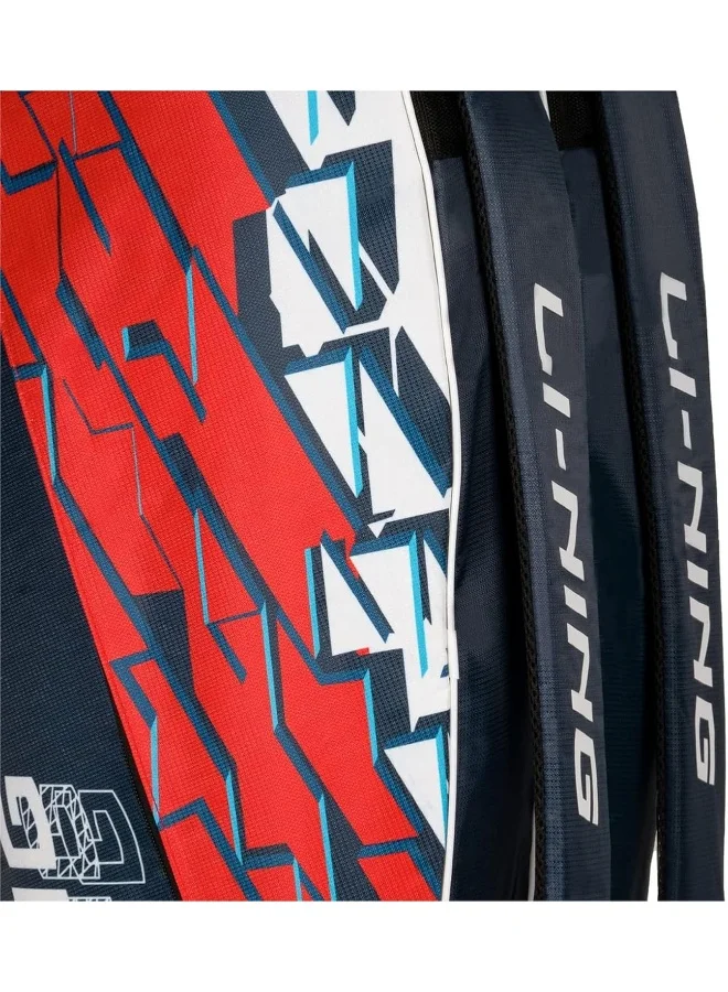لي-نينج Li-Ning ABDS841-2 Polygon Badminton Kit Bag, Blue