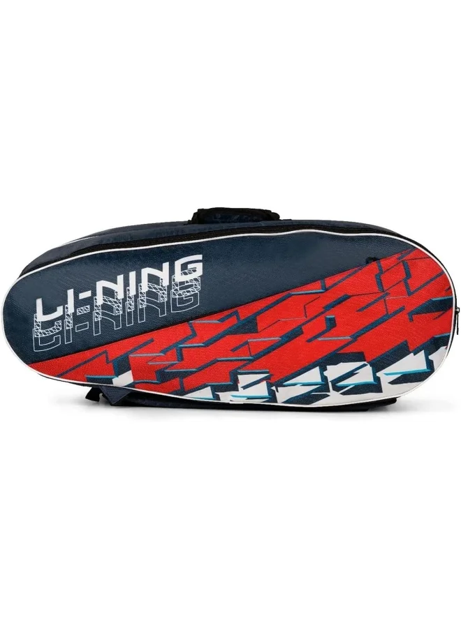 لي-نينج Li-Ning ABDS841-2 Polygon Badminton Kit Bag, Blue