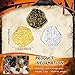 Hanaive 100 Pcs Pirate Coins Plastic Fake Play Coins Replica Spanish Doubloons for Pirate Party Treasure Chest Board Tokens Cosplay St PatricksGold Silver BronzeClassic - Image 4