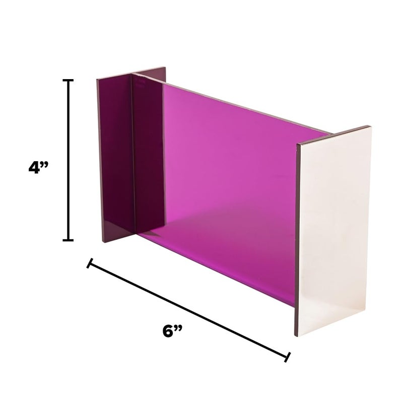 LEARNING ADVANTAGE - 7706 Learning Advantage Reflective GeoMirror - Create Expert Drawings With This Easy Tracing Gadget - Mira-Style Geometry Tool - Trace Images and Shapes - Observe Reflections, Symmetry and Congruence - Image 3