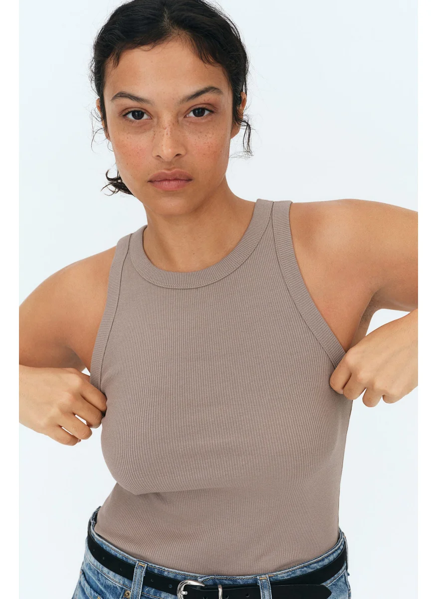 اتش اند ام Ribbed Vest Top