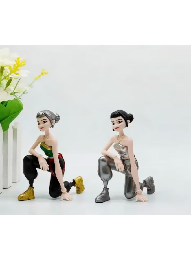 كيبوب مجموعة مجسمات شخصيات أنمي "صائدو الشر" من الكيبوب، 3 قطع من تماثيل PVC قابلة للتجميع بتصميم تشيبي، شخصيات ميرا، رومي، وزوي، ديكور مكتبي للعرض - Image 5