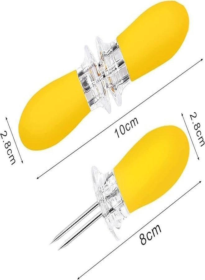 AAtisons Corn on The Cob Holders - Stainless Steel Corn Fork Prong Skewers for BBQ & Home, Camping, Cooking - Image 4