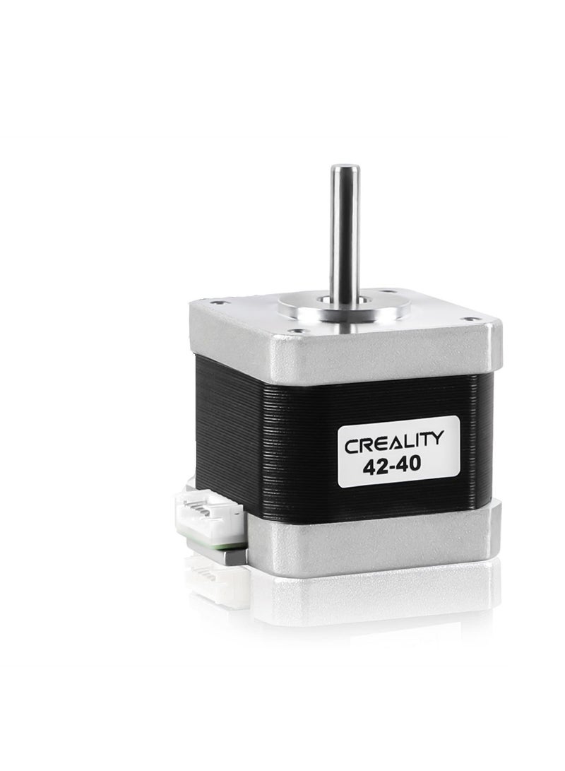 42-40 Stepper Motor for Creality CR-10 X/Y-Axis Stepping Motor,2 Phase 1A 1.8 Degree 0.4N.M, Compatible for E Axis Extruder Motor for CR-10 Series and Ender 3 Series (D-Shape) - Image 1