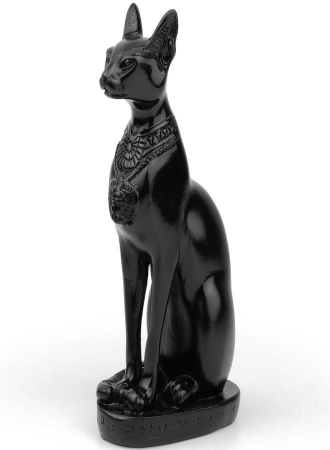 TRANSGOOD Egypt Cat Goddess Bastet Collectible Figurine 4.2" H Egypt Souvenirs Mini Resin Figurine for Home Desktop Decoration - Image 1
