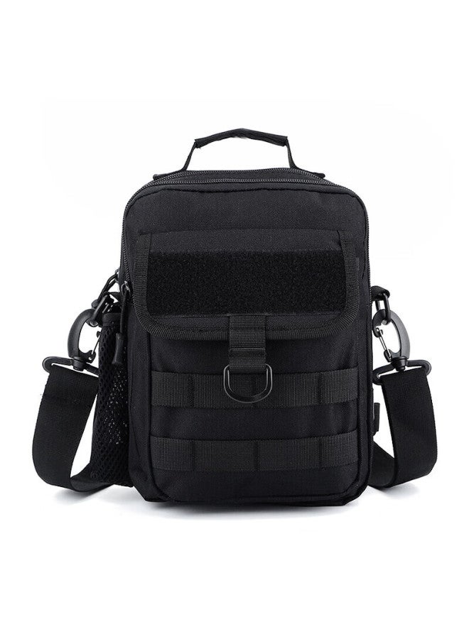 Tfo North America Series Outdoor Crossbody Bag Multifunctional Single Shoulder Tactical Work Bag 931 Black - Image 1
