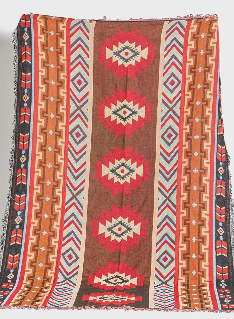 Prickly Pear Voyager' Large Outdoor Blanket