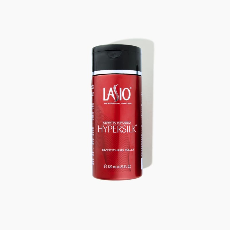 LASIO Keratin-Infused Hyper Silk Smoothing hair balm for hair â€“ Heat Protectant, Frizz Eliminator, Adds Volume & Boosts Shine â€“ Strengthens & Nourishes for All Hair Types â€“ 4.23 Oz â€“ Salon Quality - Image 1
