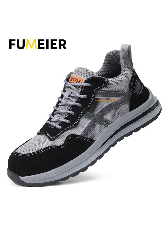 Fumer Men'S Winter Electrician Insulated Safety Shoes 10Kv Plastic Toe Anti-Smashing Anti-Stab Safety Work Shoes 1158Bkv Size 38 - Image 4