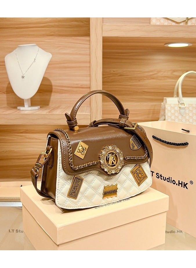 Mark Fairwhale New High-end Versatile Single Shoulder Crossbody Bag 