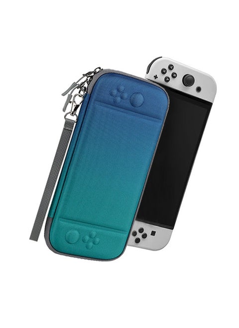 Tomtoc Slim Carrying Case for Nintendo Switch/OLED Model Protective Switch Case Light with 10 Game Cartridges Hard Portable Travel Case with Original Patent and Military Grade Protection