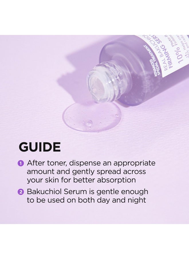 DERMALOGY by NEOGENLAB - Real Bakuchiol Firming Serum 1.01 Fl Oz (30Ml) Natural Retinol Alternative For Sensitive Skin Day & Night Facial Serum Firms & Minimizes Fine Lines Korean Skin Care - Image 1