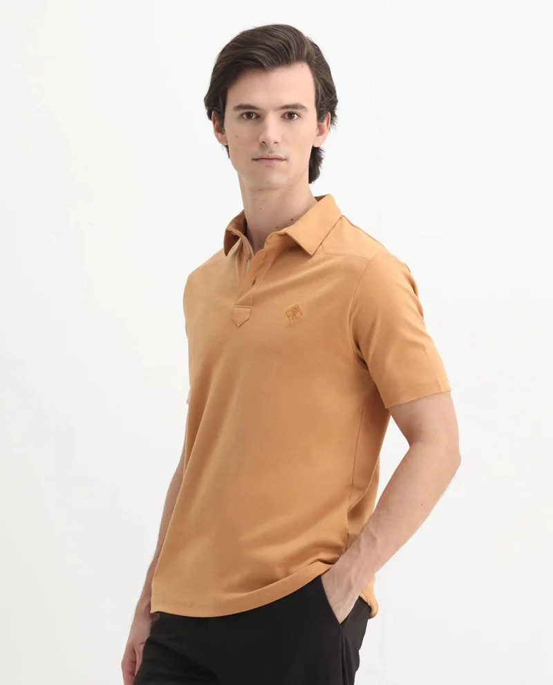 Rare Rabbit Men's Embroidered Logo Polo
