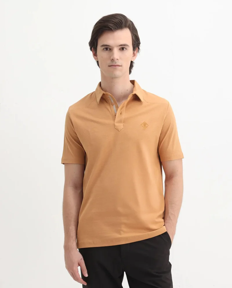 Rare Rabbit Men's Embroidered Logo Polo