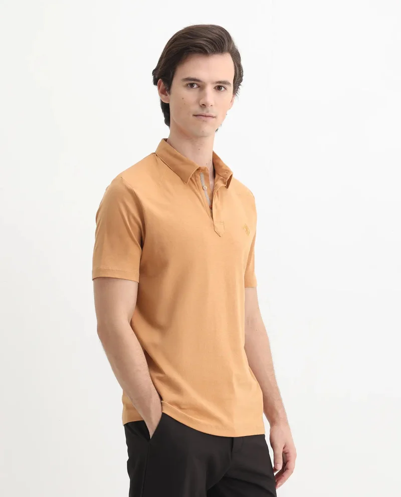 Rare Rabbit Men's Embroidered Logo Polo