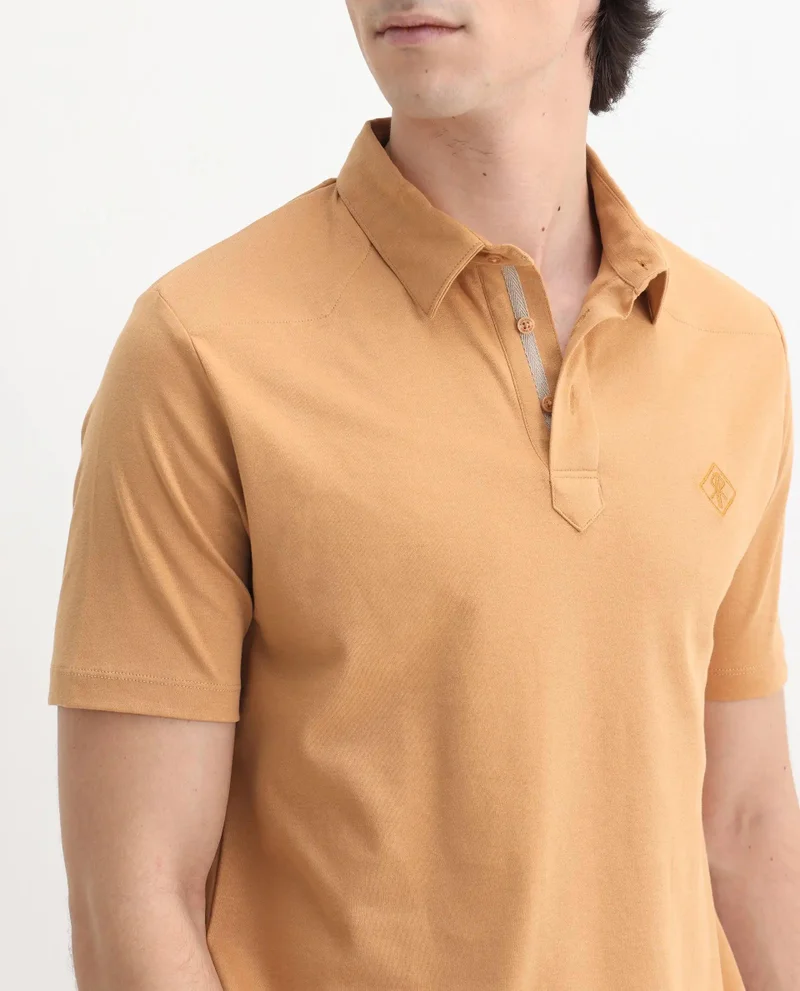 Rare Rabbit Men's Embroidered Logo Polo