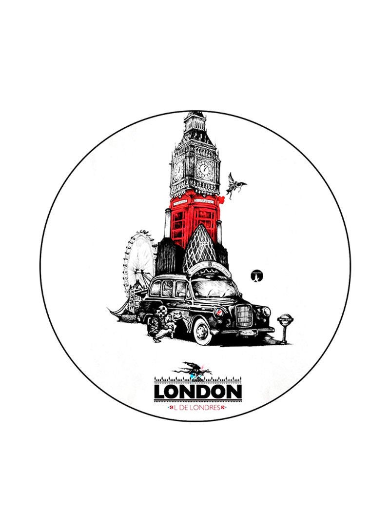London Mouse Pad White