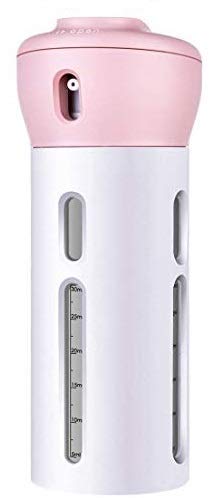 S R EXCLUSIVE S R EXCLUSIVE 4 in 1 Travel Dispenser Shampoo Shower Gel Empty Bottle Set Pressing Hand Sanitizer Bottle Refillable Travel SubBottle Liquid Lotion Cream Container Set Multicolor  - Image 1