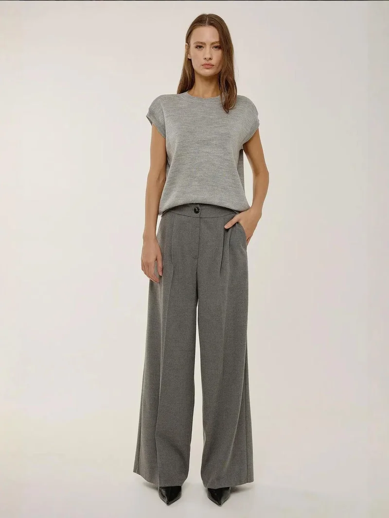 HICCUP Crew Neck Sweater Vest