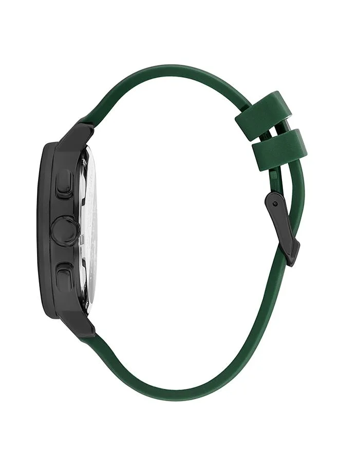 BEVERLY HILLS POLO CLUB Beverly Hills Polo Club BP3211X.377 Men Multi Function Display Watch & Silicone Strap Green