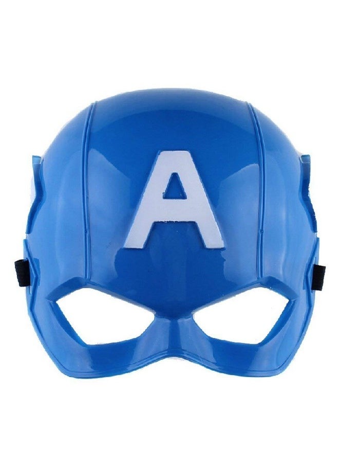 Kaku Fancy Dresses - Kaku Fancy Dresses Superhero Captain Face For Kids Costume Accessory - Image 1