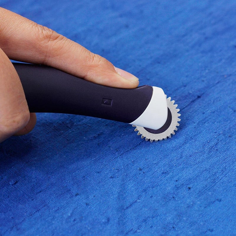 كلاراكو عجلة تتبع مسننة مريحة، أدوات خياطة وترقيع الملابس، علامات غرز لأنماط خياطة الخياطين، تعليم الأقمشة، أدوات خياطة غير حادة - Image 3