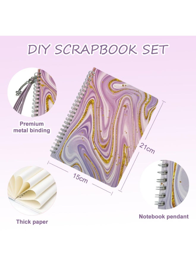 Daytoyz Stationery Set, Gift for Elementary School Students, Girls, Stationery Set, Diary Set, Craft Kit, Elementary School Students, Notebook Set, Notebook Kit, Christmas Gift  - Image 5