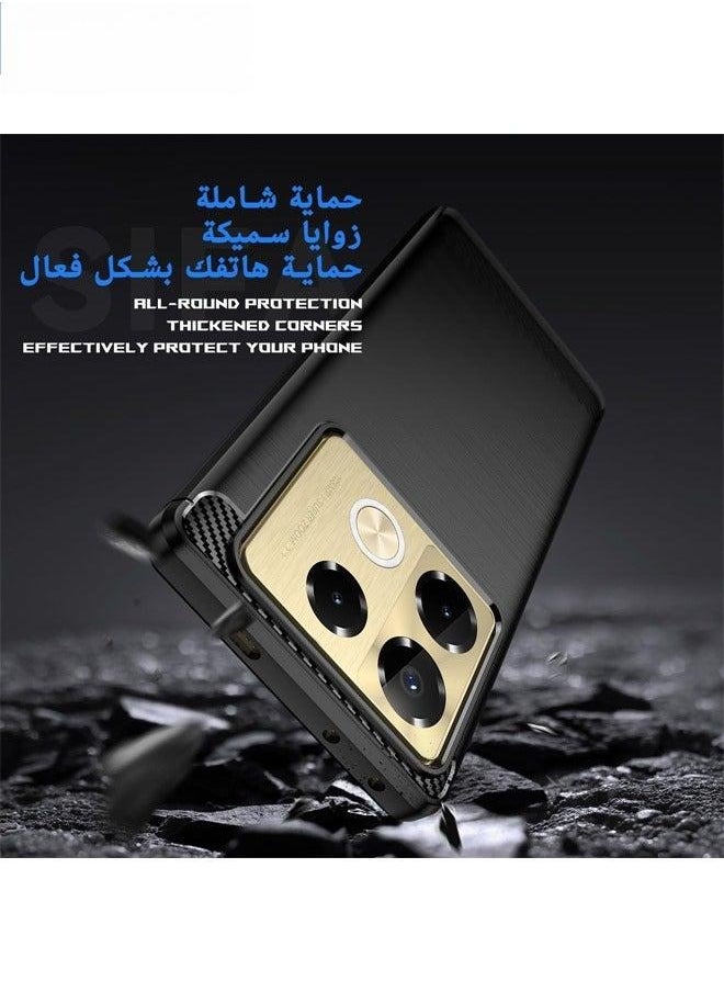 In Air - Slim Case Cover for Infinix Note 40 Pro/40 Pro+ 5G, Black - Image 1