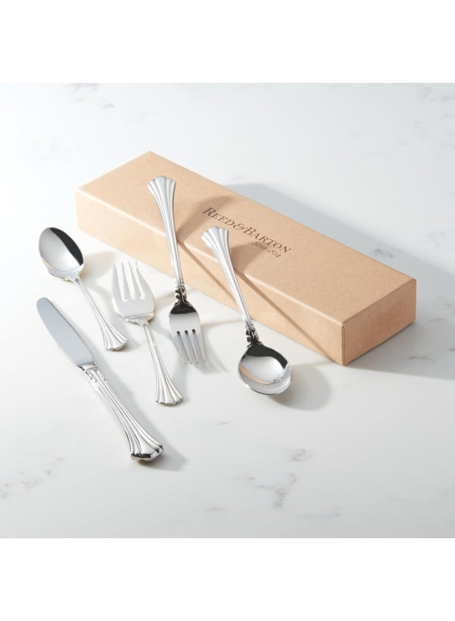 Reed & Barton Reed & Barton Allora 5Pc Flatware Place Setting, 5 Piece, Silver  - Image 3