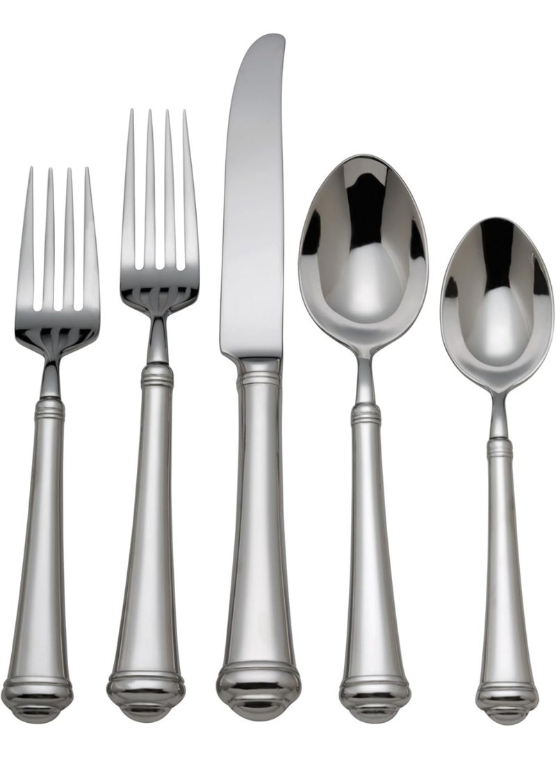 Reed & Barton ريد وبارتون ألورا طقم أدوات مائدة 5 قطع، 5 قطع، فضي - Image 2