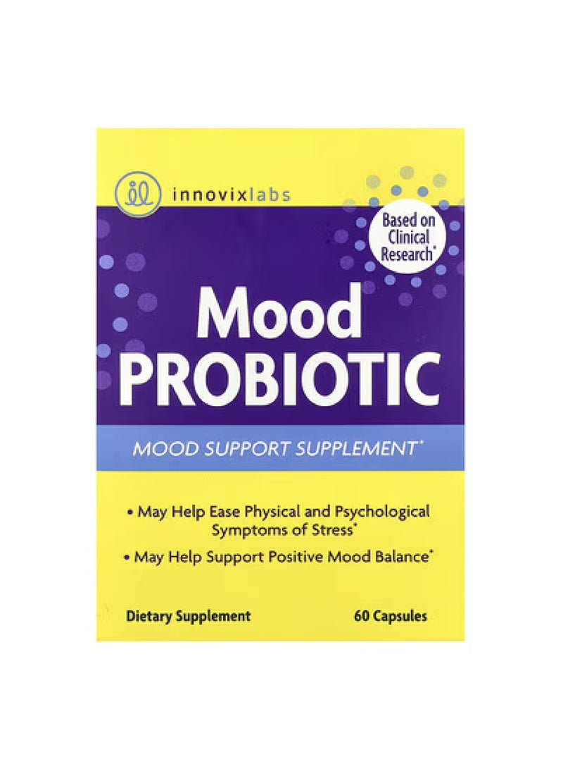 إنوفيكس لابس بروبيوتيك المزاج، 60 كبسولة