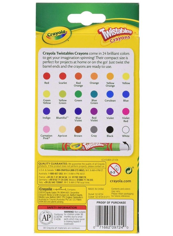 Crayola Mini Twistable Crayons (529724) - Image 3