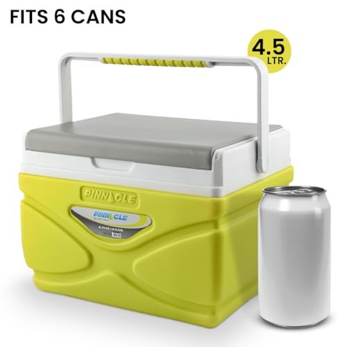 Pinnacle 4.5-11 Liter Insulated Cooler Lunch Box Set Portable Camping/Picnic Hard Cooler –Coolbox Keeps Cool for 48 hrs. with Ice Retention–Heavy Duty Cooler for Beach, Grill, Tailgating, Small -med - Image 2