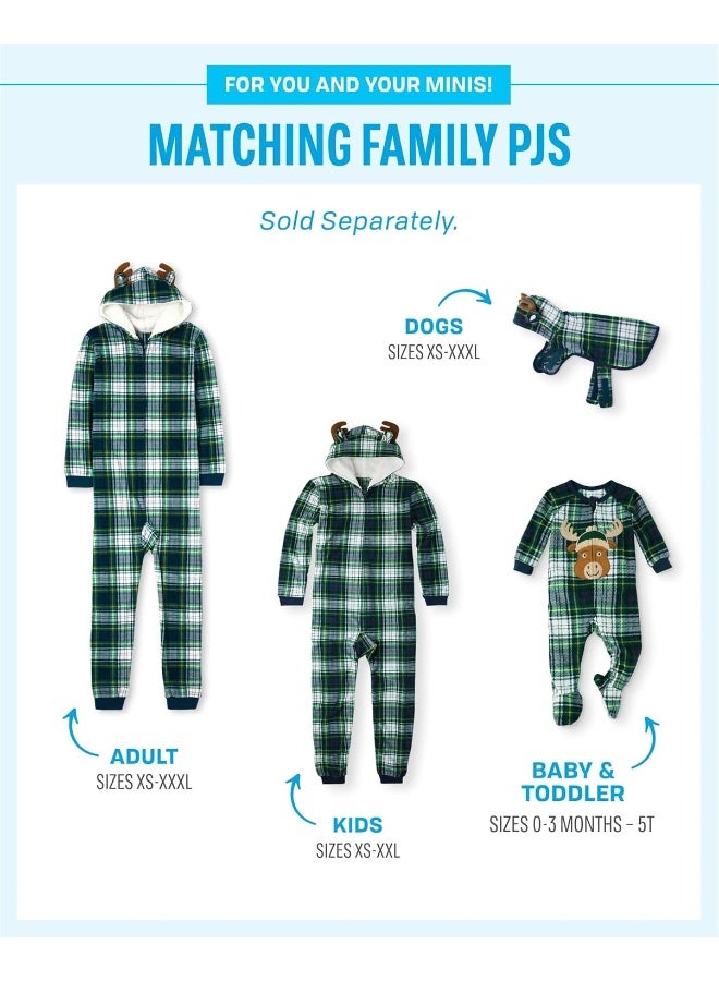 The Children's Place unisex-child Family Matching, Christmas Pajama Sets, Fleece Pajama Set - Image 2