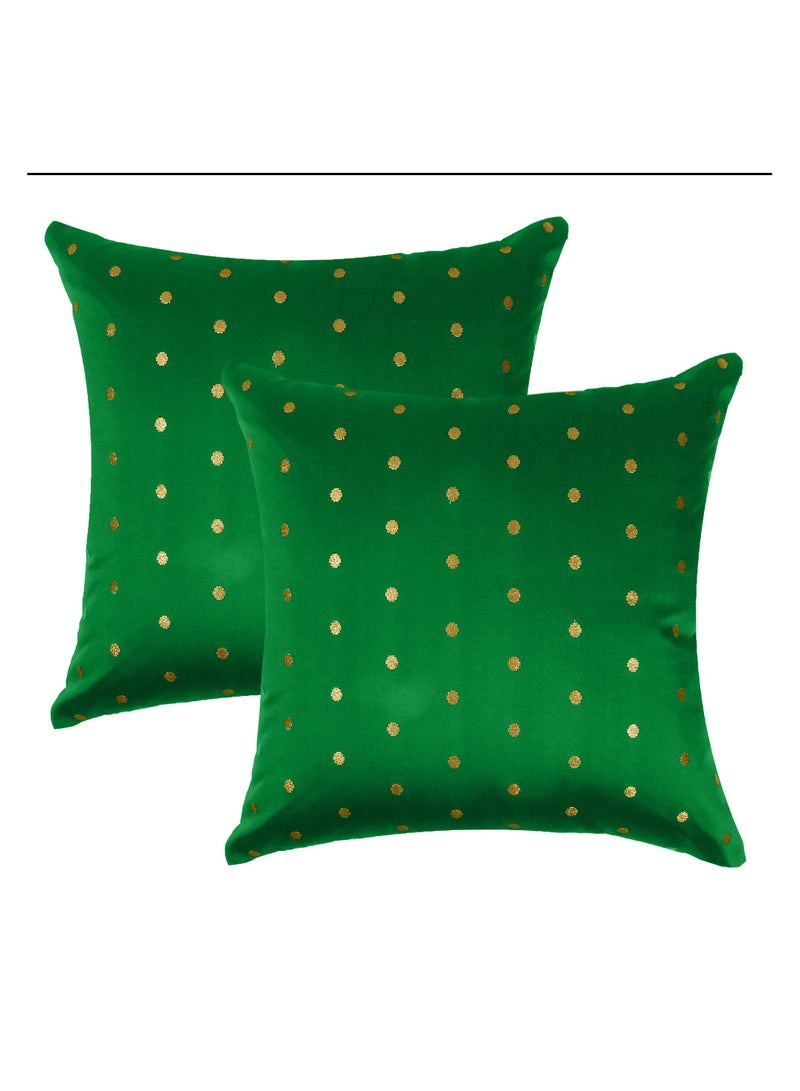 ريارا غطاء وسادة 45 × 45 سم غطاء وسادة للحديقة والمكتب والأريكة وغرفة المعيشة وغرفة النوم والكرسي الخارجي والأريكة الريفية مجموعة من قطعتين  - Image 1