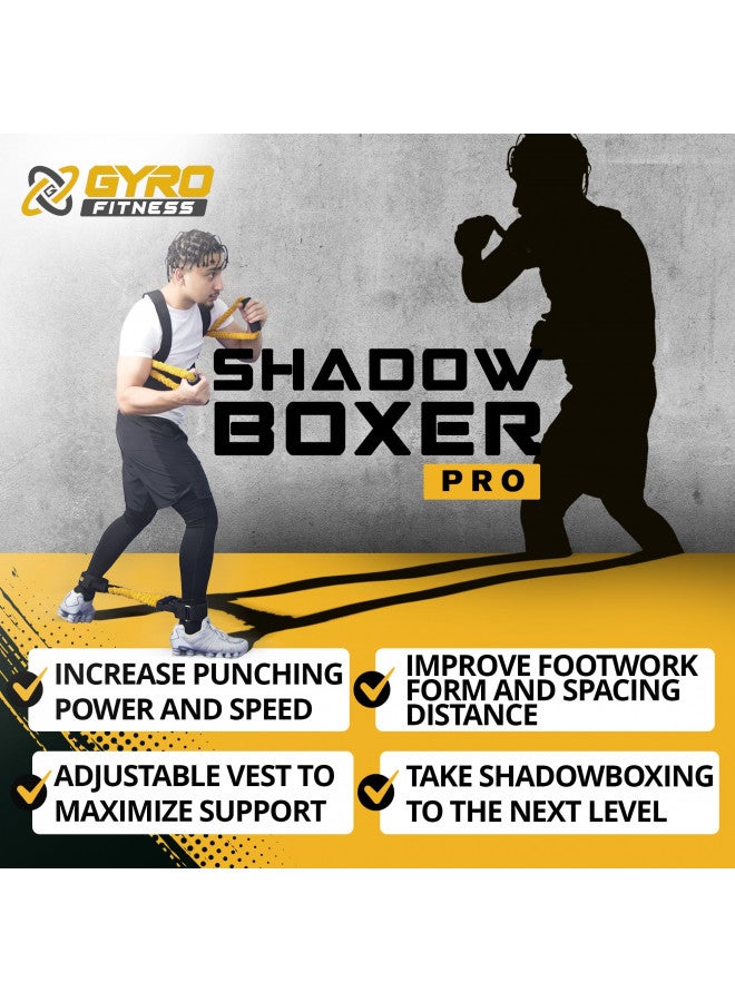 Gyro Fitness GYRO FITNESS | Shadow Boxer Pro | Boxing Resistance Bands Set for Shadow Boxing, Comes with Ankle Cuffs | Ideal Addition to Your Home Boxing Equipment - Image 4