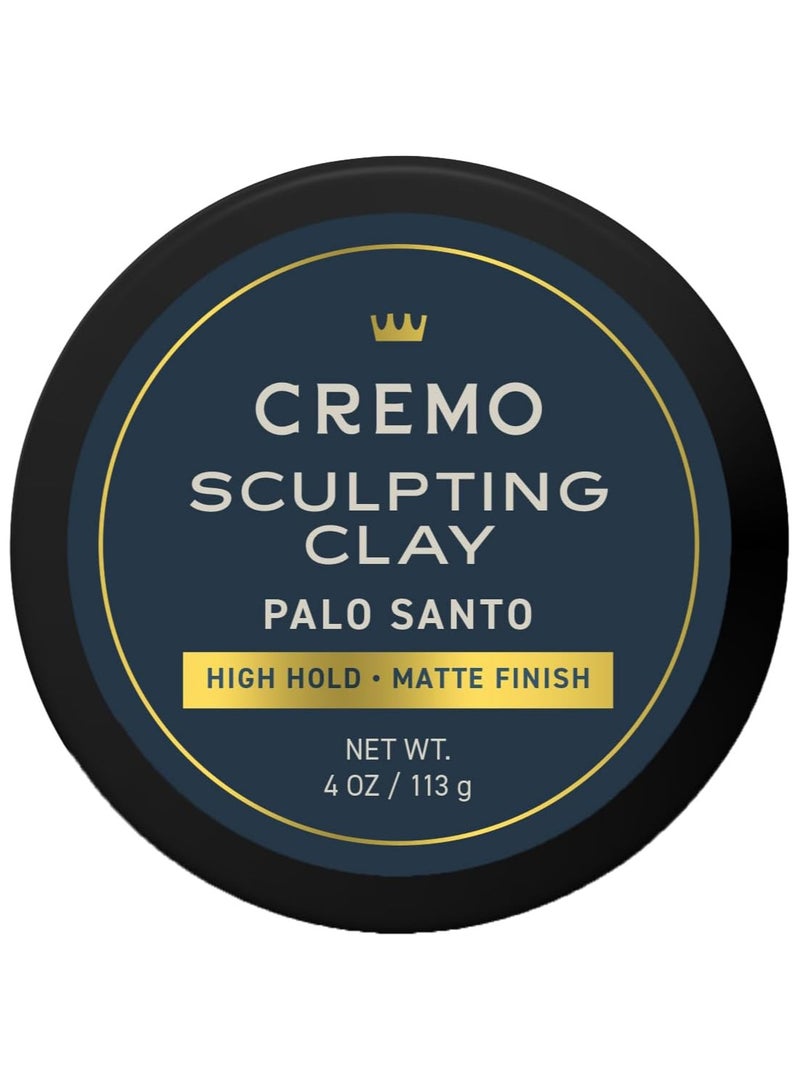 cremo Premium Barber Grade Hair Styling Palo Santo 4 Oz - Image 1
