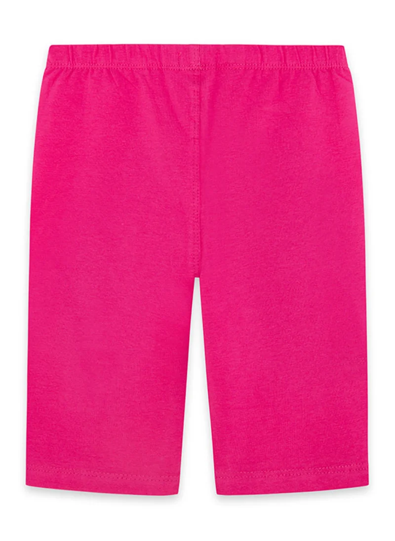 CANADA HOUSE Soft and Comfortable Fuchsia Cotton Cycling Shorts for Girls