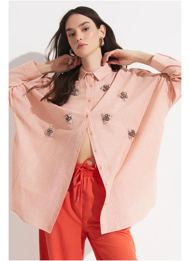 JUNE June Exclusive Loose Fit Trouser Red