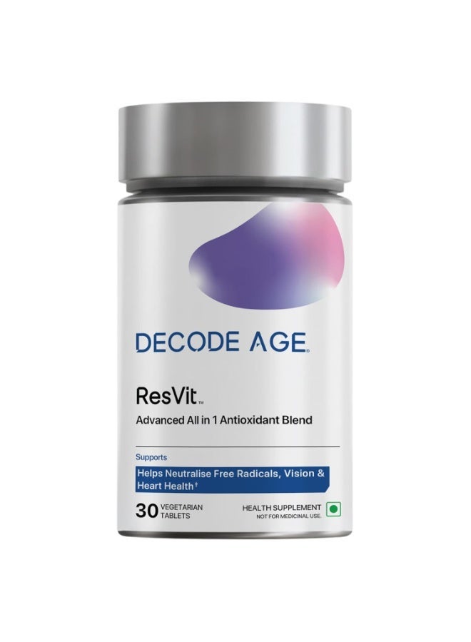 DECODE AGE ResVit 30 Tablets - Image 1