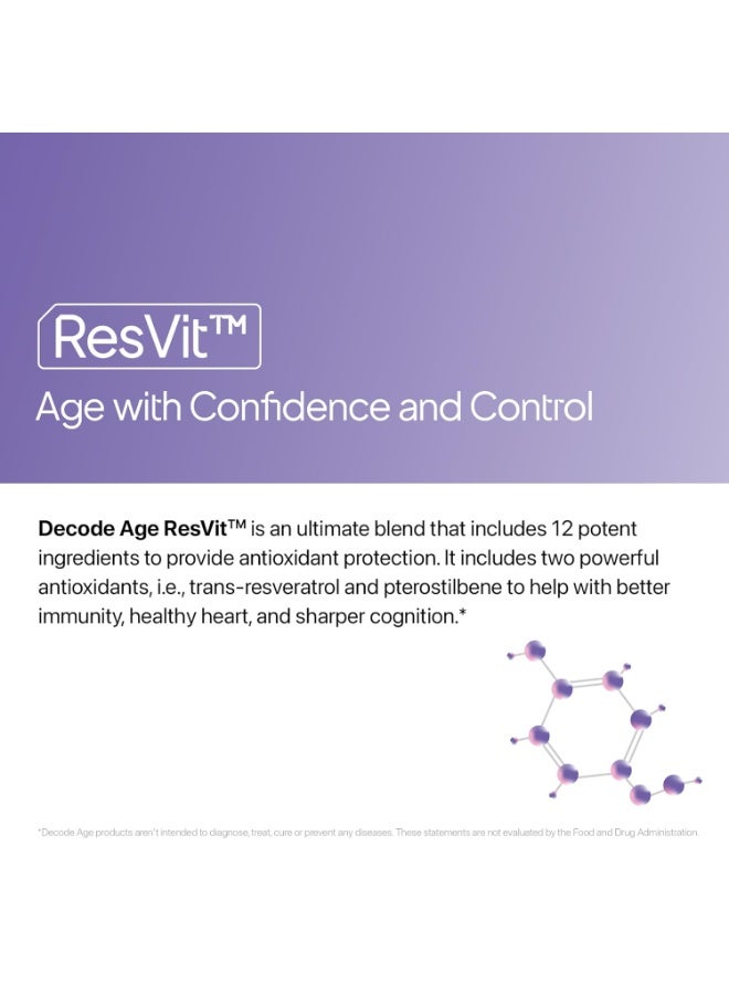 DECODE AGE ResVit 30 Tablets - Image 5