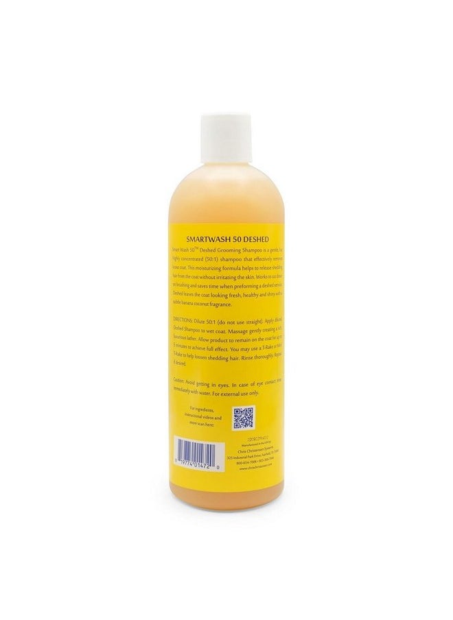 Chris Christensen Chris Christensen SmartWash50 Deshed Ultra Concentrated Dog Shampoo, Makes up to 50 Bottles, Groom Like a Professional, Removes Shedding Coat, Adds Moisture, Made in USA, 16 oz  - Image 2