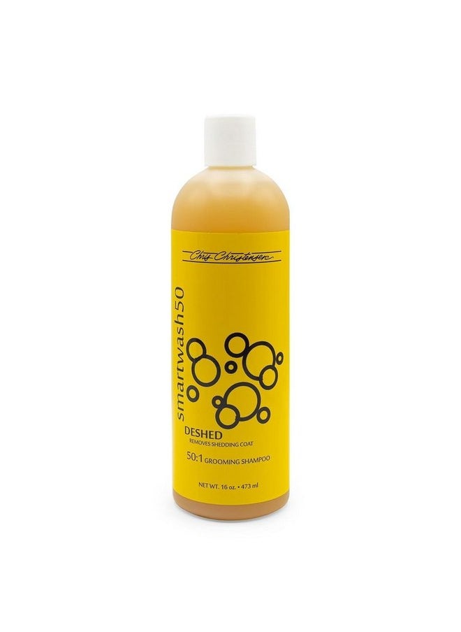 Chris Christensen Chris Christensen SmartWash50 Deshed Ultra Concentrated Dog Shampoo, Makes up to 50 Bottles, Groom Like a Professional, Removes Shedding Coat, Adds Moisture, Made in USA, 16 oz  - Image 1
