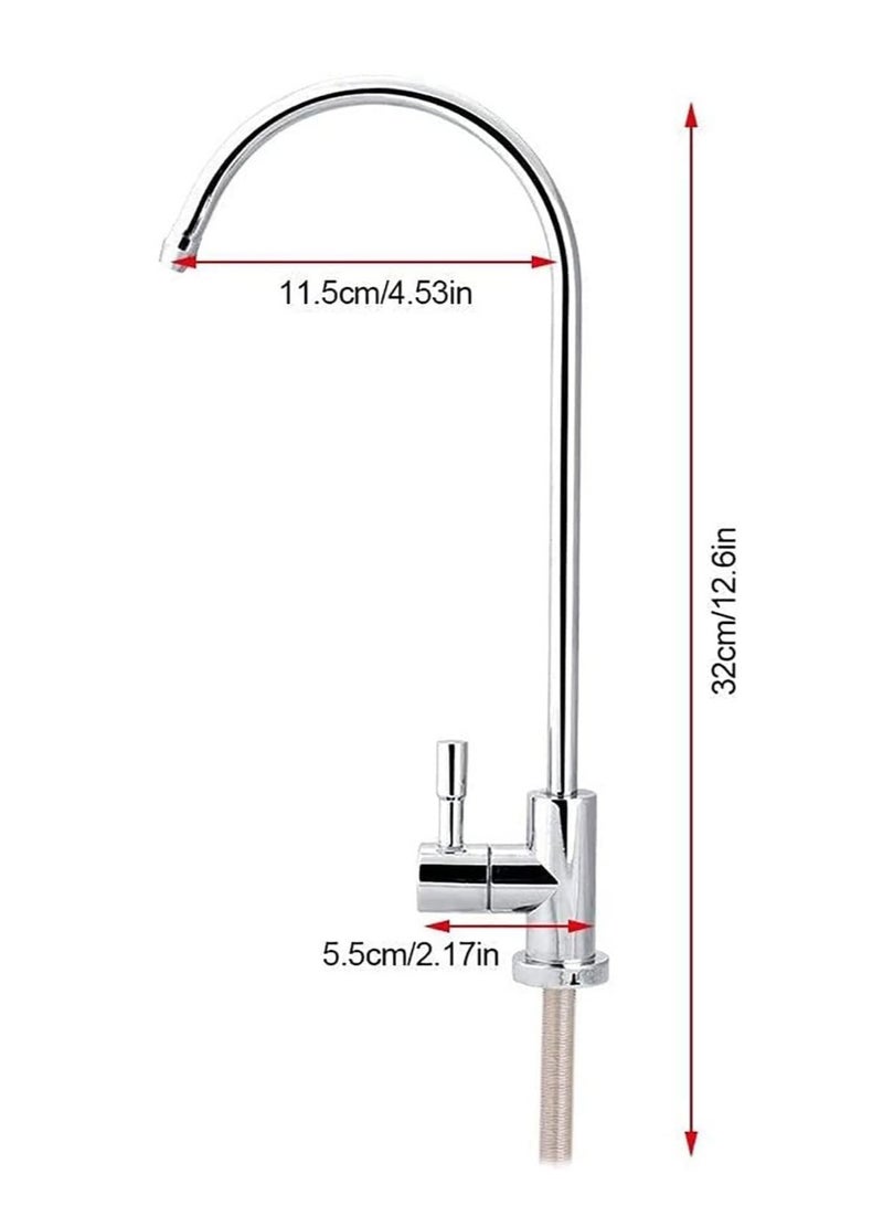 Premium water purifier with advanced filtration technology and a stylish chrome finish. - Image 3