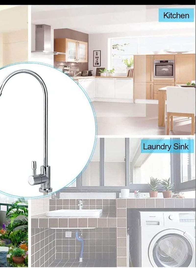 Premium water purifier with advanced filtration technology and a stylish chrome finish. - Image 4