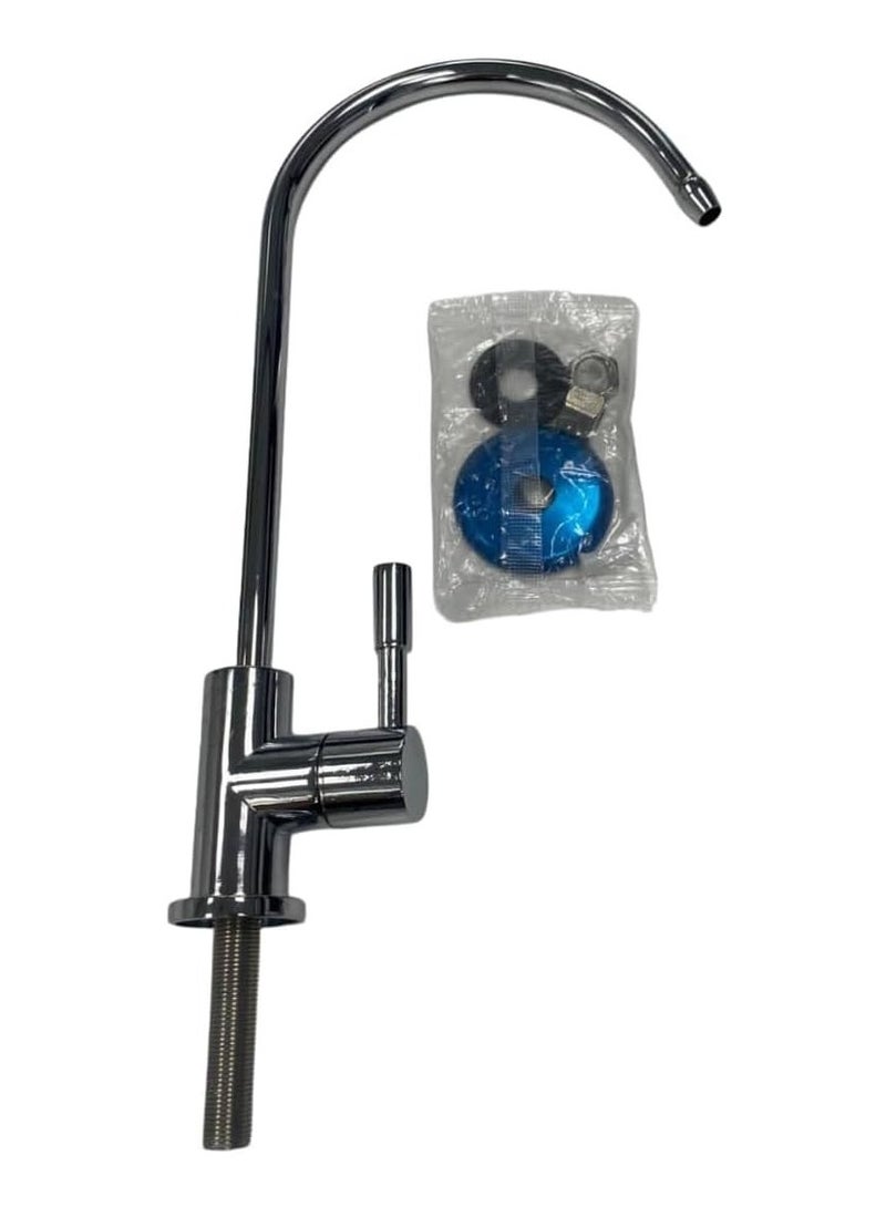 Premium water purifier with advanced filtration technology and a stylish chrome finish. - Image 5
