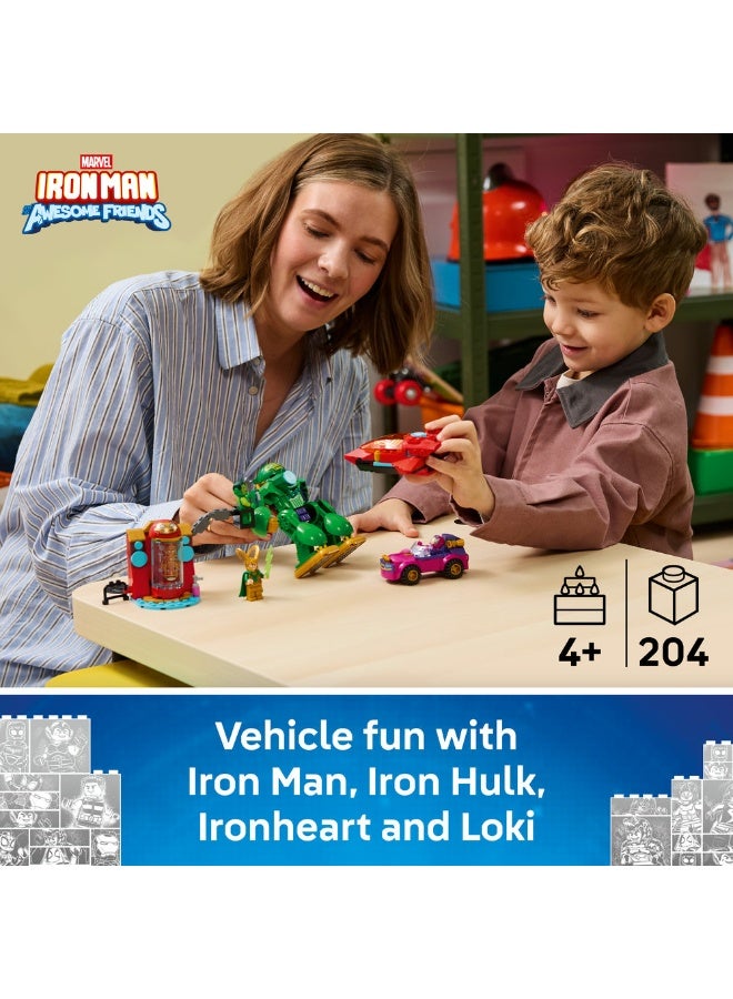 LEGO Marvel Iron Man and His Awesome Friends Loki vs. Team Iron Man 11211 (Age 4+, 204 Pieces) - Image 2