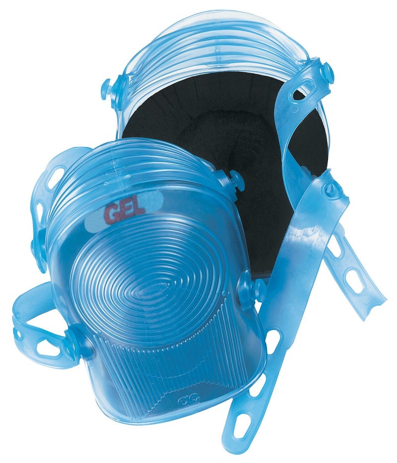 Custom Leathercraft CLC Custom Leathercraft G361 Professional Ultra-Flex Gel Kneepads, Bule - Image 1