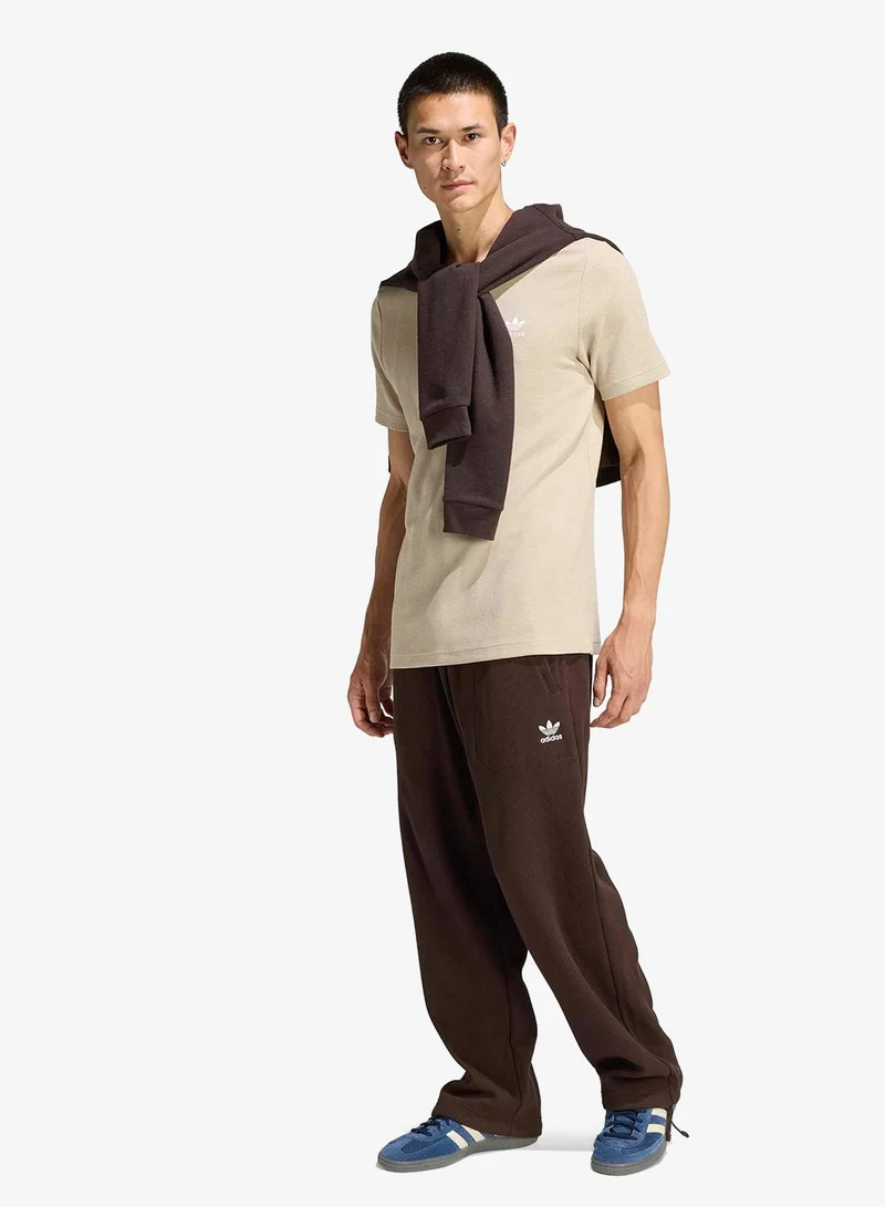 Adidas Originals STOKHA Trefoil Essentials Waffle T-Shirt for Men | Best Price UAE