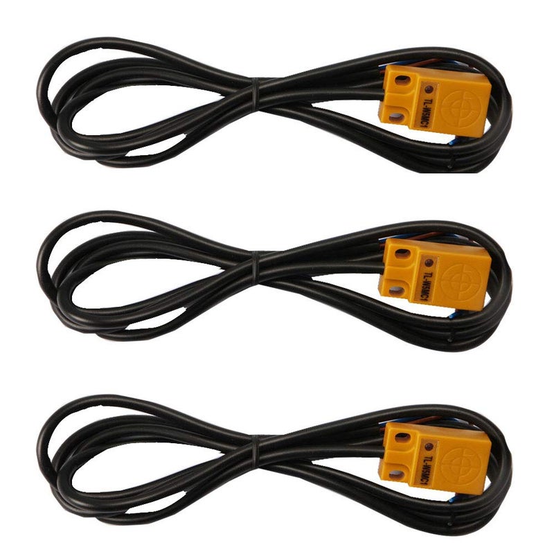 Comimark 3Pcs TL-W5MC1 5mm 3 Wire Inductive Proximity Sensor Detection Switch NPN DC 6-36V - Image 1